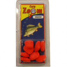 Carp Zoom PACK OF 8 SINGLE MAXI STRAWBERRY RED ARTIFICIAL CORN (CZ0706)