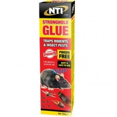 NTI PEST CONTROL STRONGHOLD GLUE TRAP RAT MOUSE MICE INSECTS POISON FREE EASY 135g