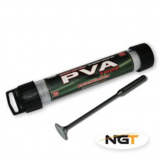 NGT Narrow Tube 7m x 25mm PVA Mesh With Free Plunger