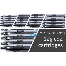 Swiss Arms 12 gram 12g Co2 Cartridge for co2 Air Guns