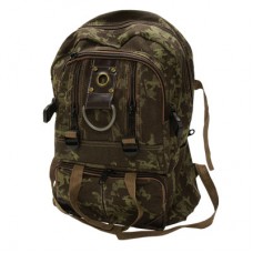 Camo Army style Basic cheap Rucksack, Back Pack with a number of zip storage compartments